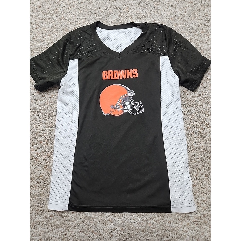 Augusta CLEVELAND BROWNS reversible jersey Flag Football Youth‎ XL